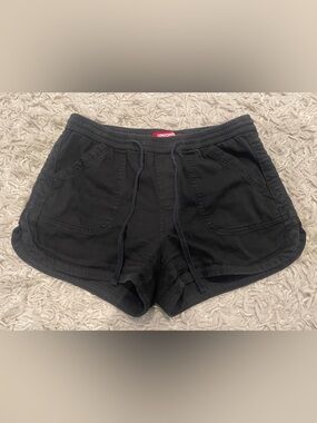 UNIONBAY Black Women's Drawstring Shorts